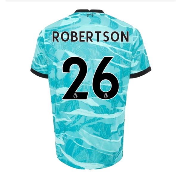 Maillot Football Liverpool NO.26 Robertson Exterieur 2020-21 Bleu